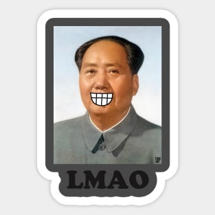 LMAO MAO Sticker